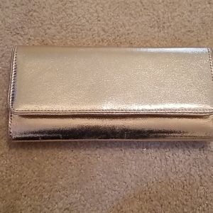 Gold Aldo Clutch
